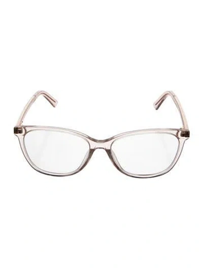 Pre-owned Dior Wayfarer Eyeglasses In Pink