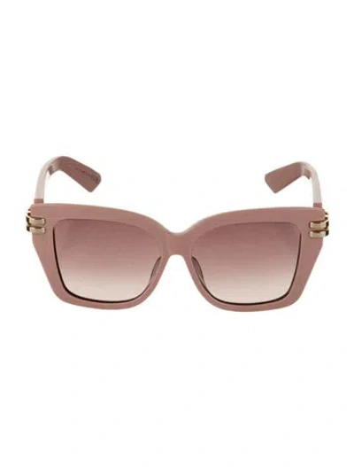 Pre-owned Dior Wayfarer Gradient Sunglasses In Pink