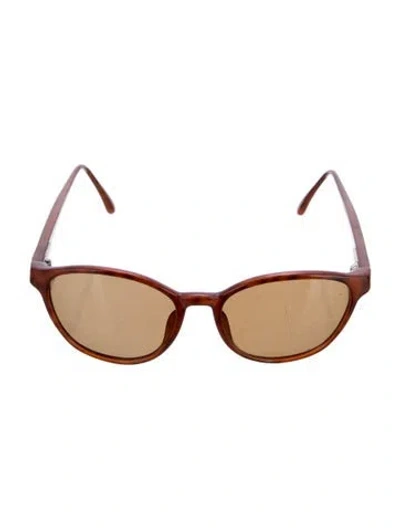 Pre-owned Dior Wayfarer Mirrored Sunglasses In Brown