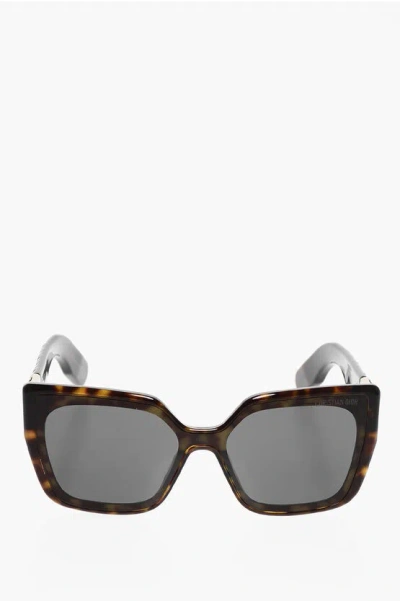 Dior Wayfarer Sunglasses With Tortoiseshell Frame Grösse Unica
