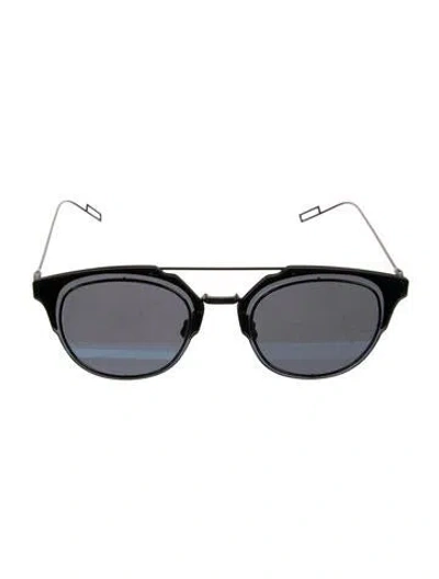 Pre-owned Dior Wayfarer Tinted Sunglasses In Purple