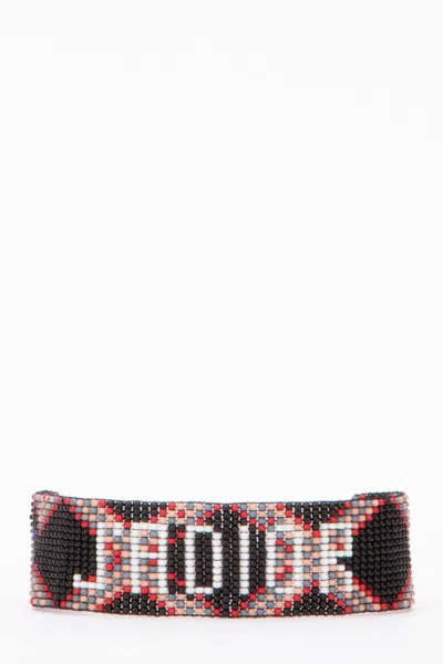 Dior Weaving Bracelet In Black