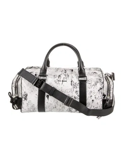 Pre-owned Dior Weekender Bag In White