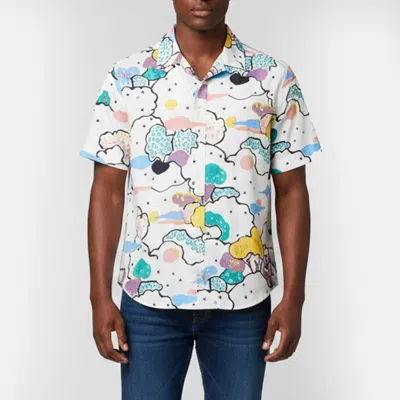 Pre-owned Dior White Fantaisie Print Cotton Short Sleeve Shirt S