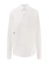 Dior White Regular Solid Shirt In White