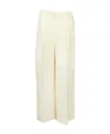 Dior Wide-leg Casual Pants In White