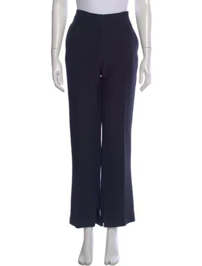 Pre-owned Dior Wide Leg Pants In Black