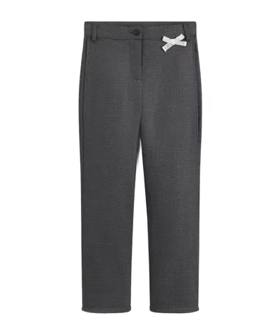 Dior Wide-leg Trousers In Gray