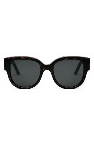 Dior Wil Bu 54mm Polarized Cat Eye Sunglasses In Multi