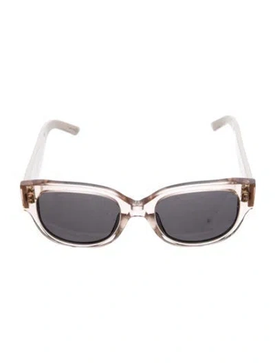 Pre-owned Dior Wil Cannage Pattern Sunglasses In Pink
