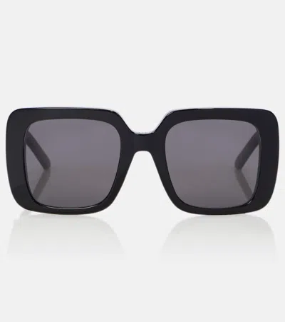 Dior Wil S3u Square-frame Acetate Sunglasses In Black
