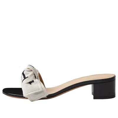Dior (wmns)  J'a Heeled Slide 'black Beige' In White