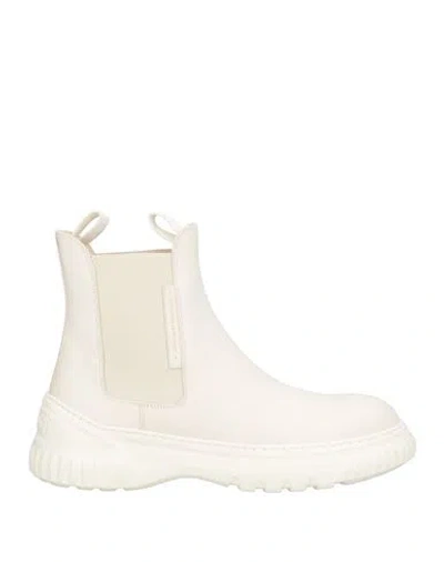 Dior Woman Ankle Boots Off White Size 8 Calfskin