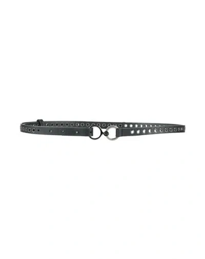 Dior Woman Belt Black Size 32 Calfskin