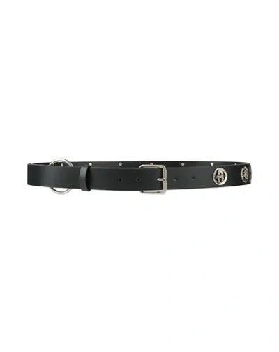 Dior Woman Belt Black Size 36 Calfskin, Brass