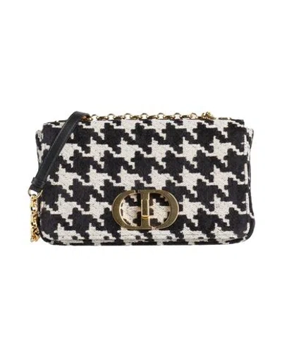 Dior Woman Cross-body Bag Black Size - Textile Fibers