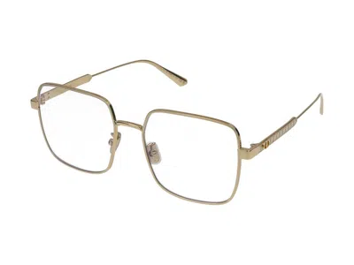 Dior Woman Cannageo Eyeglasses In Gold