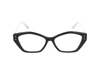 Dior Woman Eyeglasses In Black