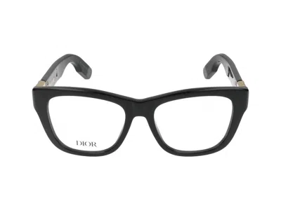 Dior Woman Eyeglasses In Black