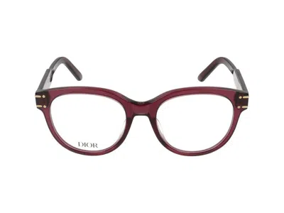 Dior Woman Eyeglasses In Brown
