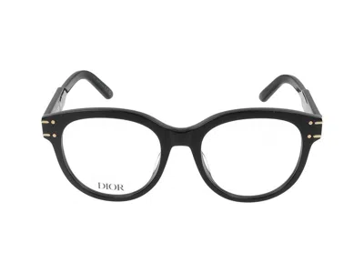 Dior Woman Eyeglasses In Black