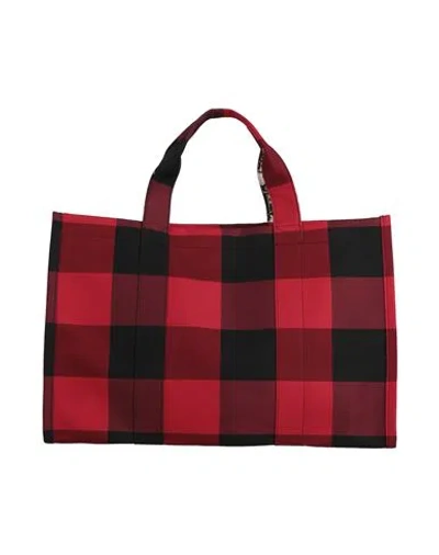 Dior Woman Handbag Red Size - Textile Fibers