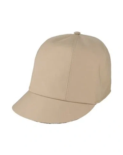 Dior Woman Hat Khaki Size 7 Textile Fibers In Beige