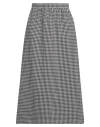 Dior Woman Midi Skirt Black Size 6 Wool In Black
