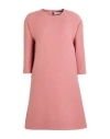 Dior Woman Mini Dress Antique Rose Size 6 Wool, Silk In Pink