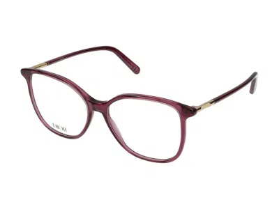 Dior Woman Mini Eyeglasses In Burgundy