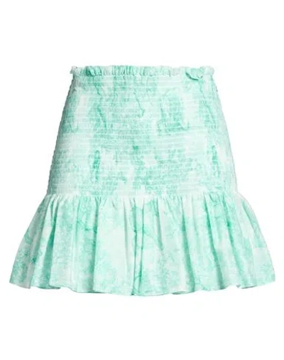 Dior Woman Mini Skirt Emerald Green Size 8 Cotton