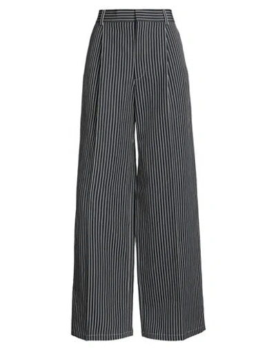 Dior Woman Pants Black Size 4 Linen, Silk