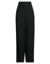 Dior Woman Pants Black Size 8 Wool, Silk In Black