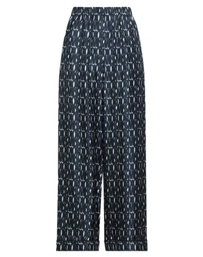Dior Woman Pants Navy Size 4 Silk