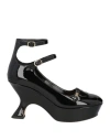 Dior Woman Pumps Black Size 8 Leather In Black
