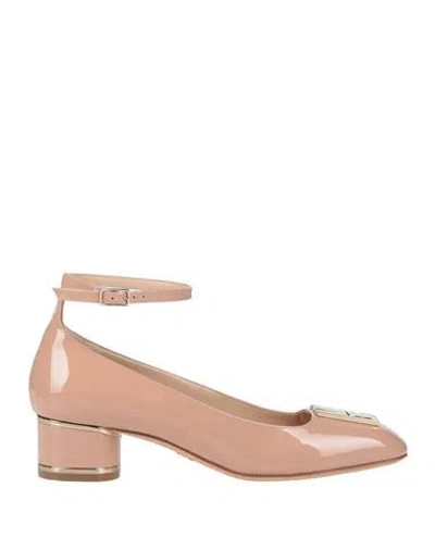 Dior Woman Pumps Pink Size 6 Calfskin