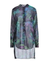Dior Woman Shirt Navy Blue Size 8 Cotton