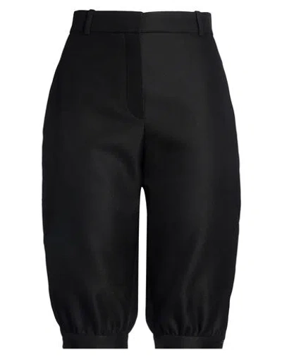 Dior Woman Shorts & Bermuda Shorts Black Size 8 Virgin Wool, Silk