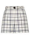 Dior Woman Shorts & Bermuda Shorts Blue Size 4 Virgin Wool In Multi