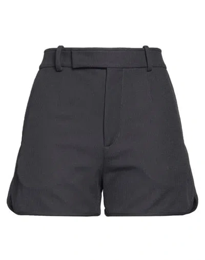 Dior Woman Shorts & Bermuda Shorts Lead Size L Polyester, Cotton In Grey