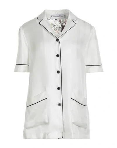 Dior Woman Sleepwear White Size 6 Silk