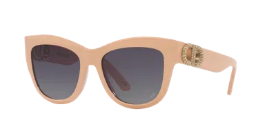 Dior Woman Sunglass 30montaigne B4i Cd40155i In Metallic
