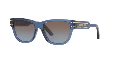 Dior Woman Sunglass Signature S6u Cd40145u In Blue