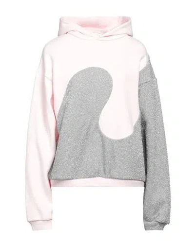 Dior Woman Sweatshirt Light Pink Size S Cotton, Polyester, Polyamide