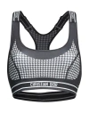 Dior Woman Top Black Size M Polyester, Elastane In Black