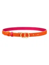 Dior 30 Montaigne Double-sided Belt In Ange Multi