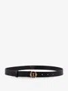 Dior Women 30 Montaigne Leather Belt In Black