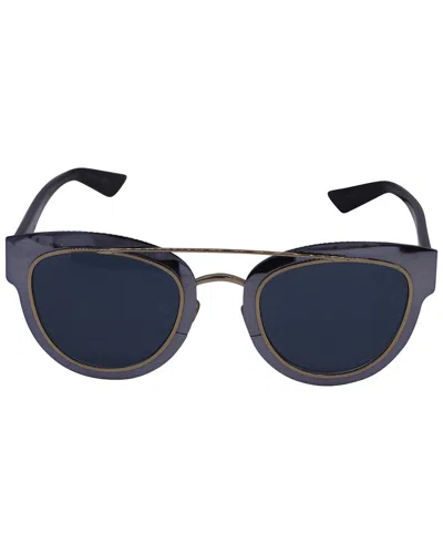 Dior Women's Blue Chromic Rkz9a Cat-eye Sunglasses In Blue Acetate (authentic  Pre-loved)