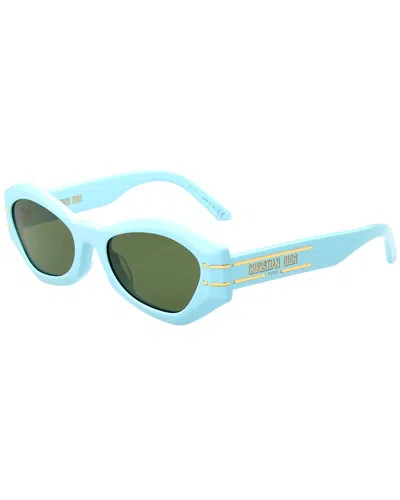 Dior Women's Cd40058u 55mm Sunglasses In Blue