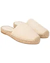 Dior Women's Cotton Granville Embroidered Flat Espadrille Mule (authentic Pre-  Loved) In Neutral